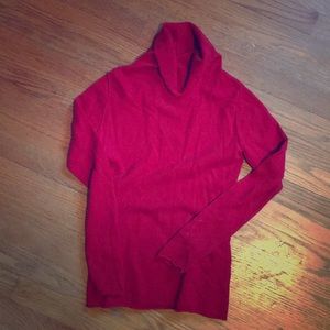 Old Navy cashmere turtleneck sweater.